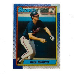1990 Topps Dale Murphy #750 - Atlanta Braves - Vintage Baseball Card